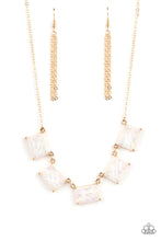 Load image into Gallery viewer, Opalescent Oblivion - Gold Necklace