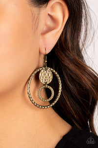 Mojave Metal Art - Brass Earrings