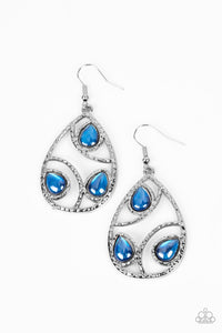 Send the BRIGHT Message - Blue Earrings