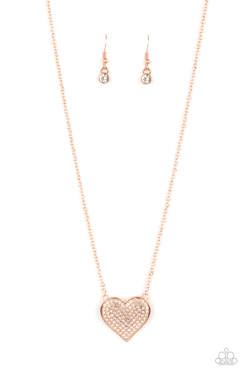 Spellbinding Sweetheart - Copper Necklace