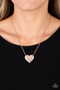 Spellbinding Sweetheart - Copper Necklace