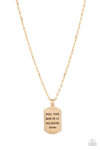 Load image into Gallery viewer, Empire State of Mind - Gold Necklace