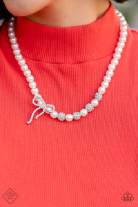 Classy Cadenza - White Necklace