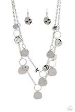 Load image into Gallery viewer, Hammered Horizons - Silver Necklace