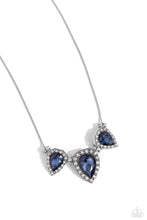 Load image into Gallery viewer, Majestic Met Ball - Blue Necklace