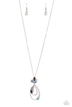 Load image into Gallery viewer, Sleek Sophistication - Purple Necklace