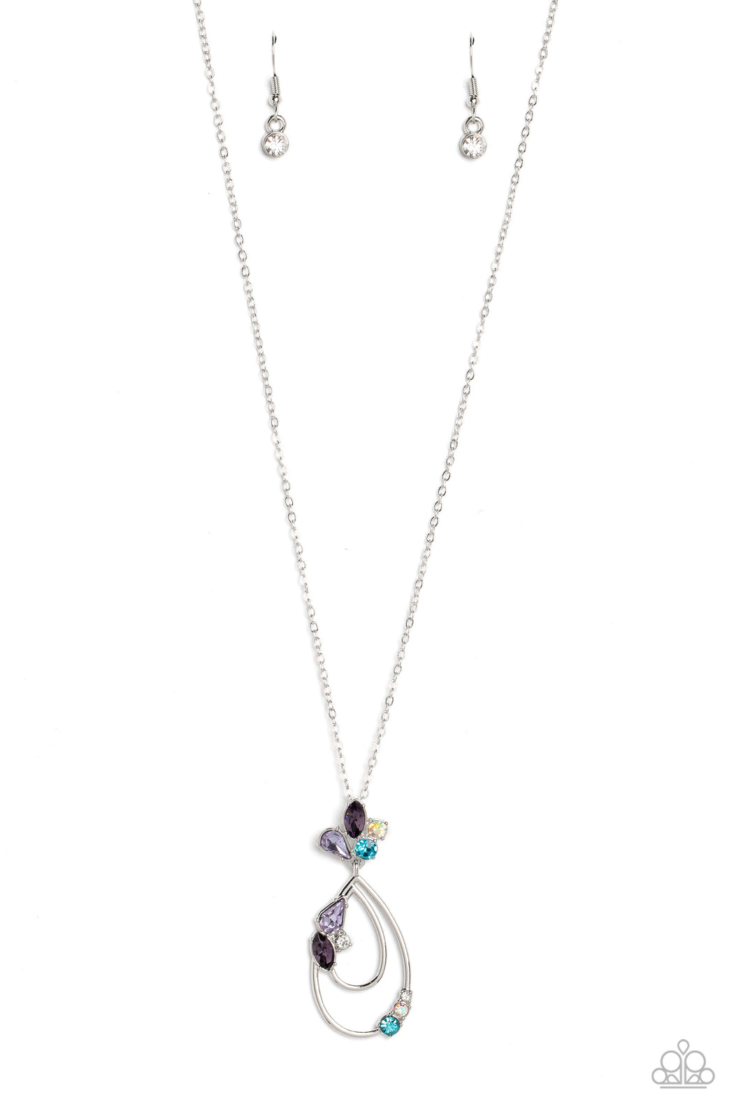 Sleek Sophistication - Purple Necklace