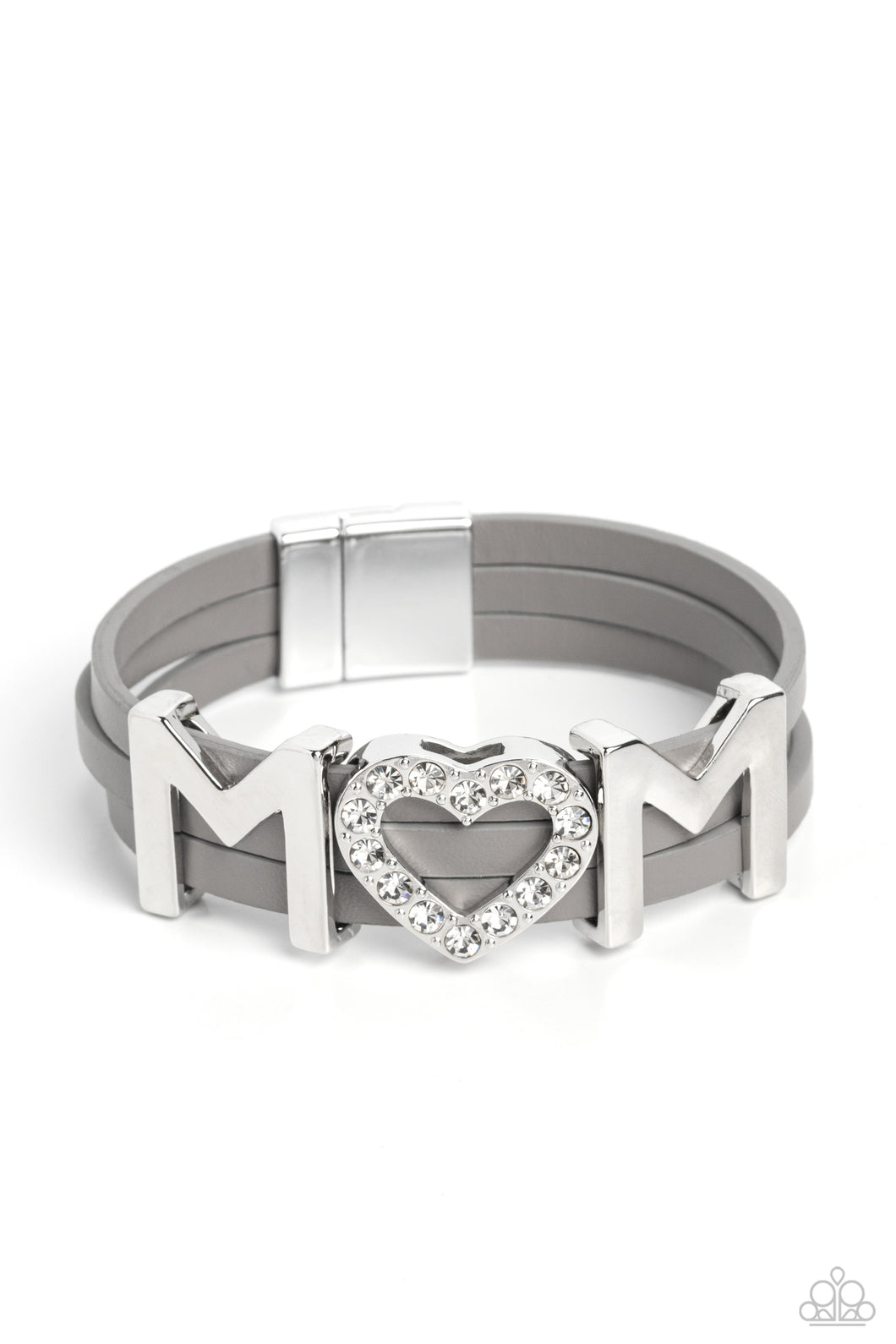 Heart of Mom - Silver Bracelet