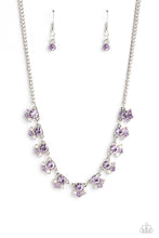 Load image into Gallery viewer, Tabloid Treasure - Purple Necklace