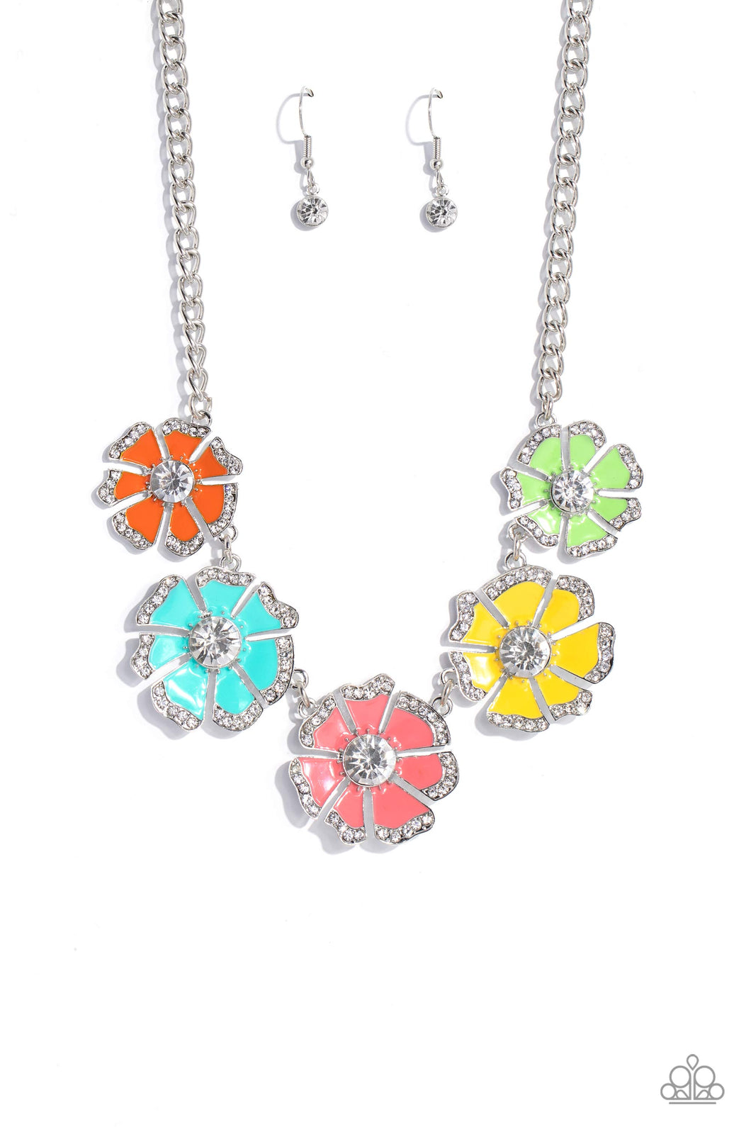 Playful Posies - Multi Necklace
