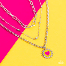 Load image into Gallery viewer, Burning Love - Yellow Necklace