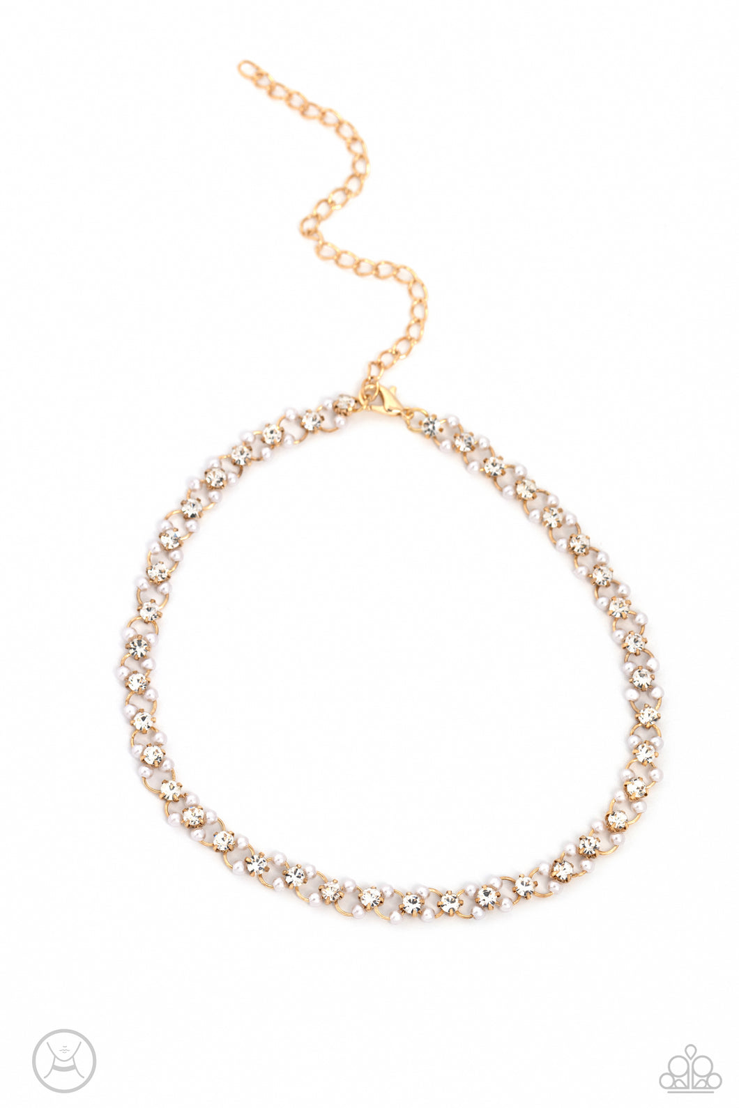 Classy Couture - Gold Choker Necklace