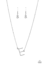 Load image into Gallery viewer, INITIALLY Yours - E -  White Necklace