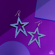 Load image into Gallery viewer, Rockstar Energy - Purple Earrings