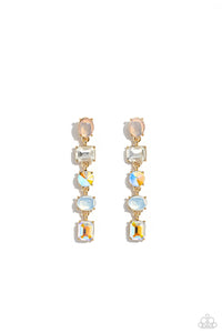 Sophisticated Stack - Gold Earrings