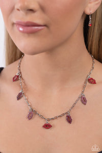 KISS the Mark - Red Necklace