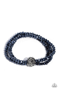 Twisted Theme - Blue Bracelet