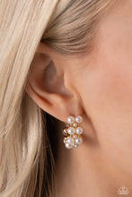 Load image into Gallery viewer, White Collar Wardrobe - Gold Earrings