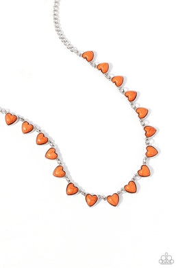 Sentimental Stones - Orange Necklace