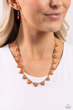Load image into Gallery viewer, Sentimental Stones - Orange Necklace