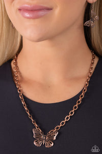 Midair Monochromatic - Copper Necklace