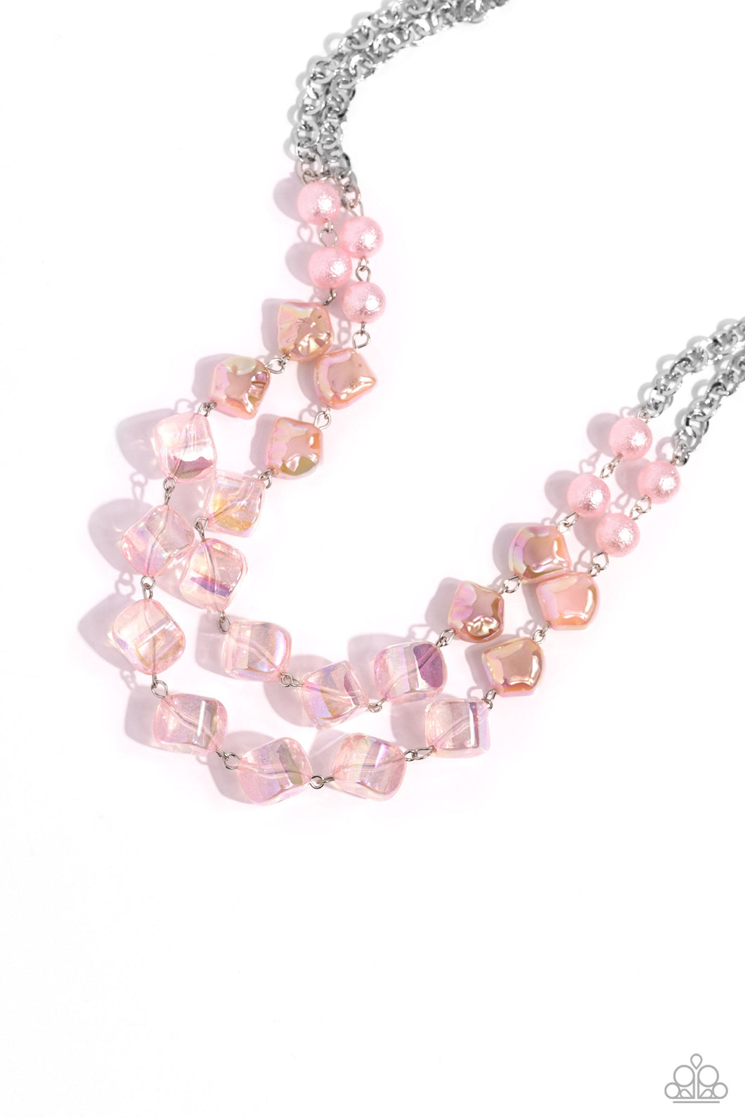 Eclectic Embellishment - Pink Necklace