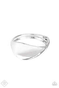 Retro Reflections- Silver Bracelet