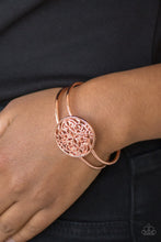 Load image into Gallery viewer, Mandala Majesty- Copper Bracelet